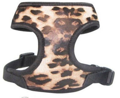 Faux Leopard Print Hourglass Harness