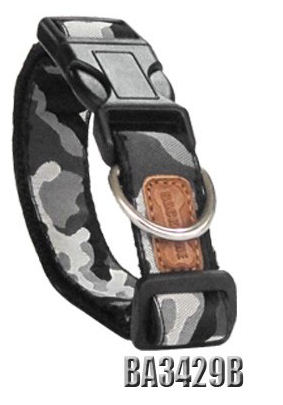 Grey Camo Adjustable Collar