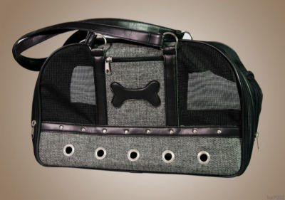 Linen Pet Carrier