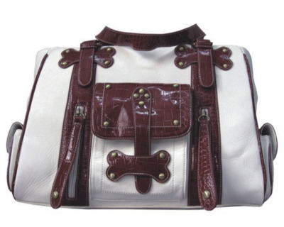 Faux Leather Pet Carrier