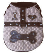 Harness Vest with Crystals