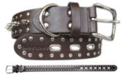 Leather Collar with Spike