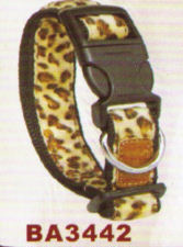 Leopard Print Adjustable Collar