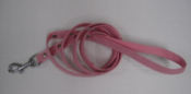 Faux Leather Pink Leash