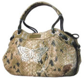 Faux Snake Leather Pet Carrier