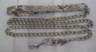 Chain leash(matched collar available)