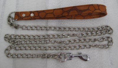 Chain leash(matched collar available)