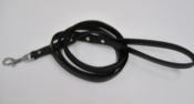 Faux Leather Black Leash